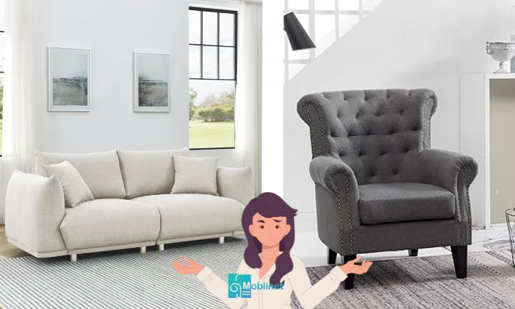 انتخاب بین کاناپه و مبل