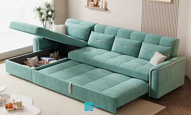 تصویر مبل تختخواب شو سایز بزرگ