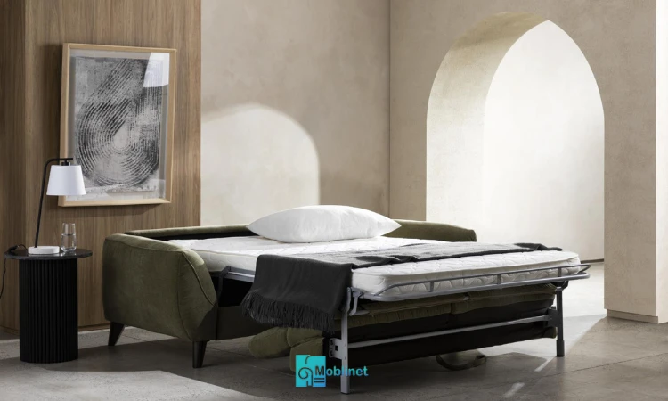 تصویر مبل تخت خواب شو هتلی لاکچری