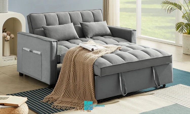 تصویر مبل تختخوابشو دونفره