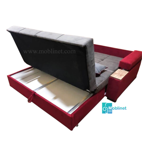 خرید مبل تخت خوابشو دو نفره باکسدار رایکا