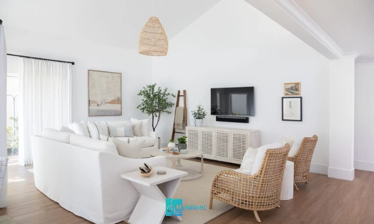 تصویر خانه ای با دکوراسیون مینیمال 